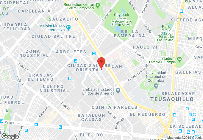 Google Map of Hotel location